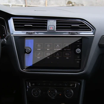 

LEEPEE Car Navigation Screen Protector Sticker 8 Inch for Volkswagen Tiguan Atlas 2018 2019 Cluster Scratch Protection Film