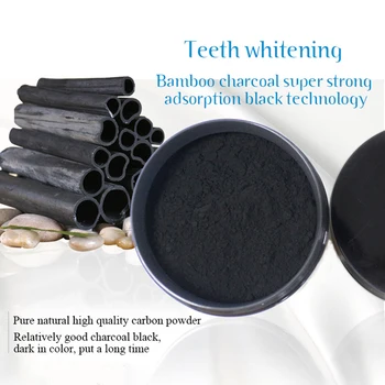 

Activated Bamboo Charcoal Teeth Whitening Powder Teeth Oral Care Cleaning 60ml Tooth Powder