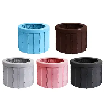 

Portable Toilet Potty Commode Flush For The Elderly Travel Mutifunction Camping Hiking Trips Outdoor Assists Disabled Elderly