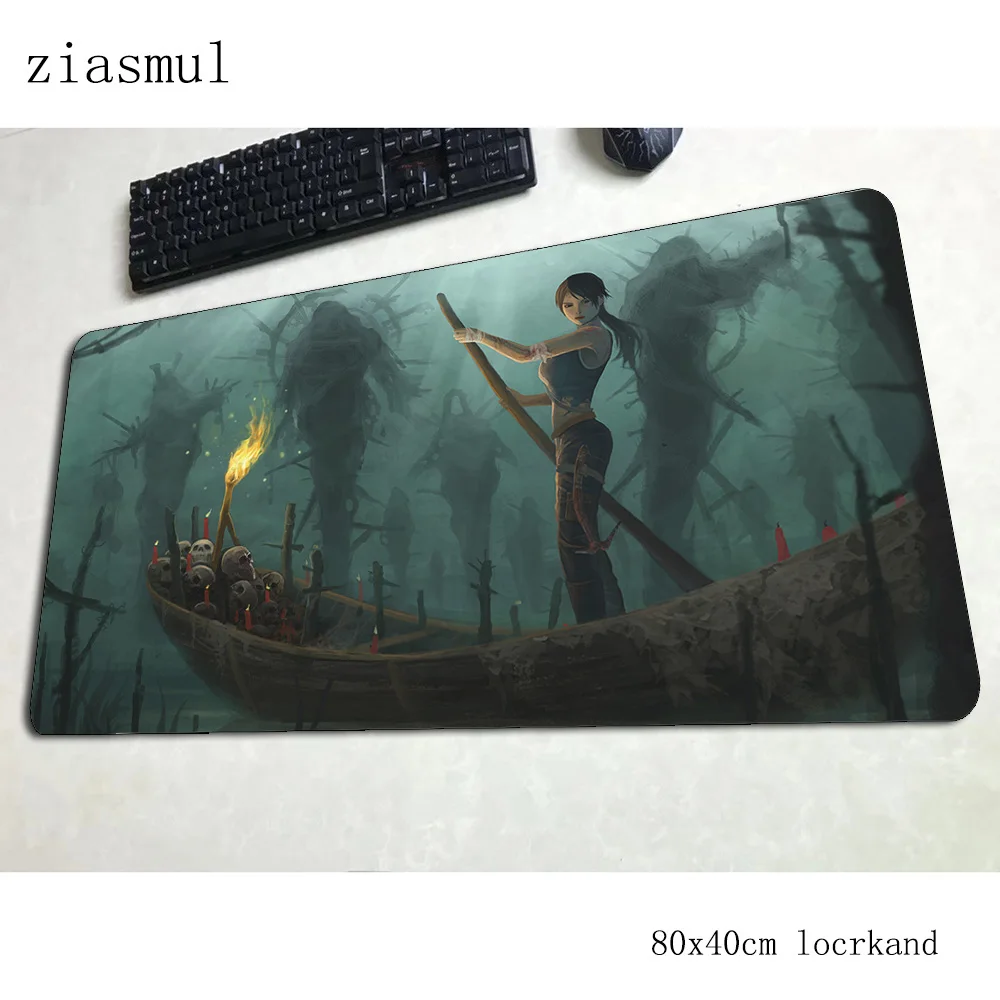 Tomb raider коврик для мыши 800x400x3 мм коврики милый компьютерный Коврик Для Мыши игровые аксессуары для запястья игровые коврики и чехлы игры pc gamer