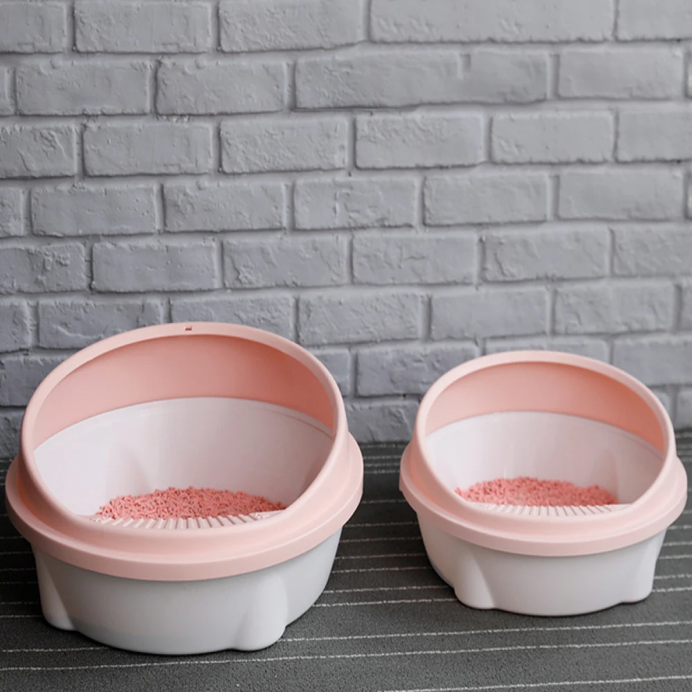Pet Toilet Bedpan Anti Splash Cats Litter Box Cat Dog Tray With Scoop Kitten Dog Clean Toilet Home Plastic Sand Box Supplies Pet Toilet Bedpan Anti Splash Cats Litter Box Cat Dog Tray With Scoop Kitten Dog Clean Toilet Home Plastic Sand Box Supplies