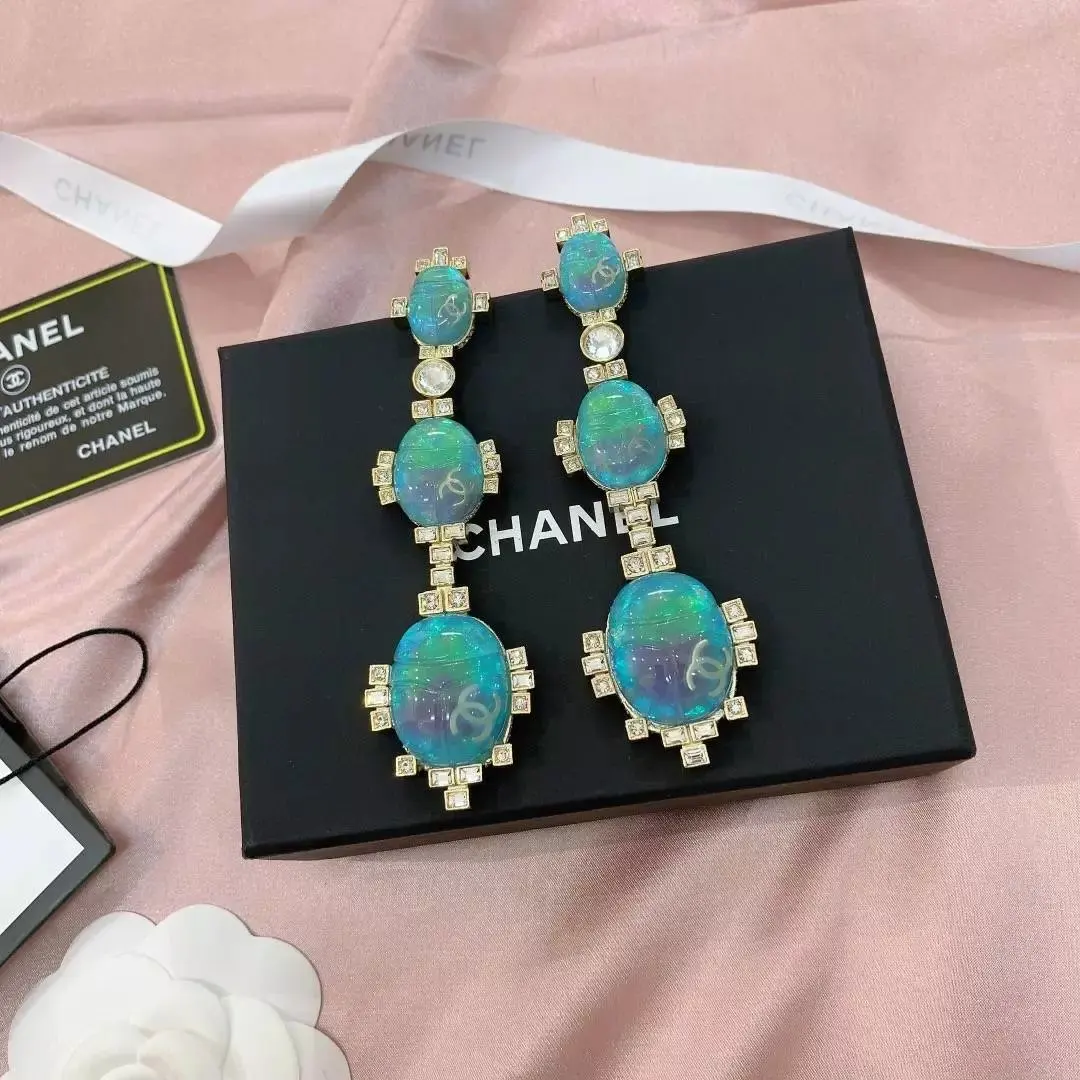 Ретро Красный цветок кристалл круглый кулон кисточкой уха клип aretes de mujer модеран - Окраска металла: Покрытие антикварным золотом