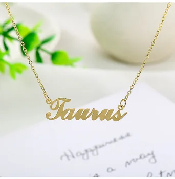 

AAA Quality Letter Necklace Custom Name Necklaces Personalized Stainless Steel Pendant Birthday Gift Gold Color Colorfast