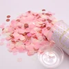1 Set Push Pop Pink Confetti Poppers for Wedding Happy Birthday Flower Paper Mini Round Confetti Dots Party Decoration ► Photo 1/6