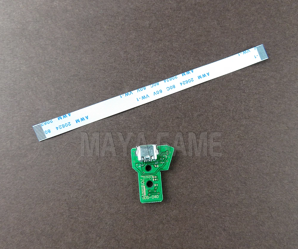 Зарядная Плата USB JDS 001 011 030 040 050 055 с ленточным кабелем для контроллера Playstation 4 PS4