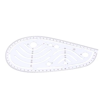 

Plastic Sewing Square Curve Ruler Tailor Drawing Craft Tool DIY Supply Tool