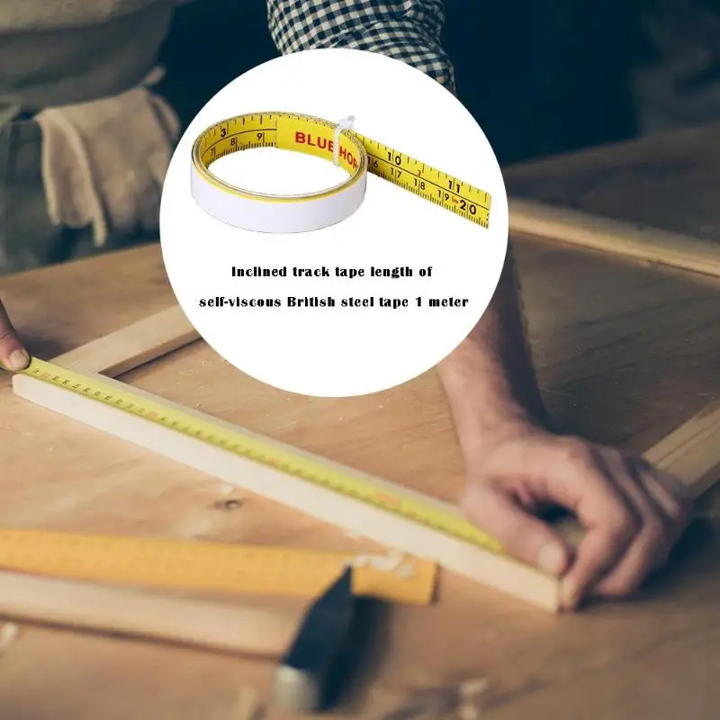 1m Metric Stainless Steel Scale Ruler Miter Track Tape Measure Woodworking Ruler Suitable For Metal And Other Solid Surfaces