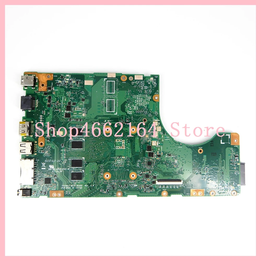 price cut  TP550LA motherboard I7-5500 CPU /GM / 4GB RAM mainboard For ASUS TP550 TP550L TP550LD TP550LJ TP550