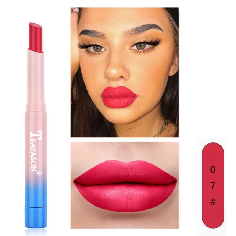 Matte Lipstick Waterproof Non-stick Cup Long Lasting Colorfast Silky Velvet Lipstick - Цвет: OD0567A7