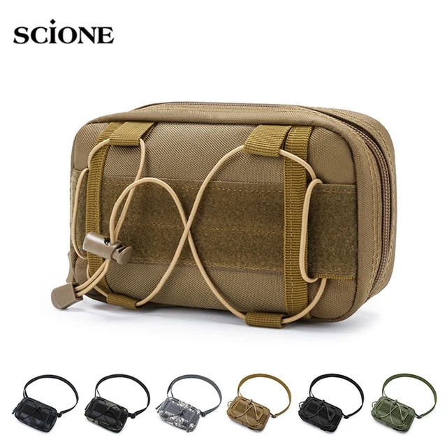 Sac à ceinture tactique Molle, petite poche militaire, pochette pour  téléphone, sacoche à la hanche - AliExpress