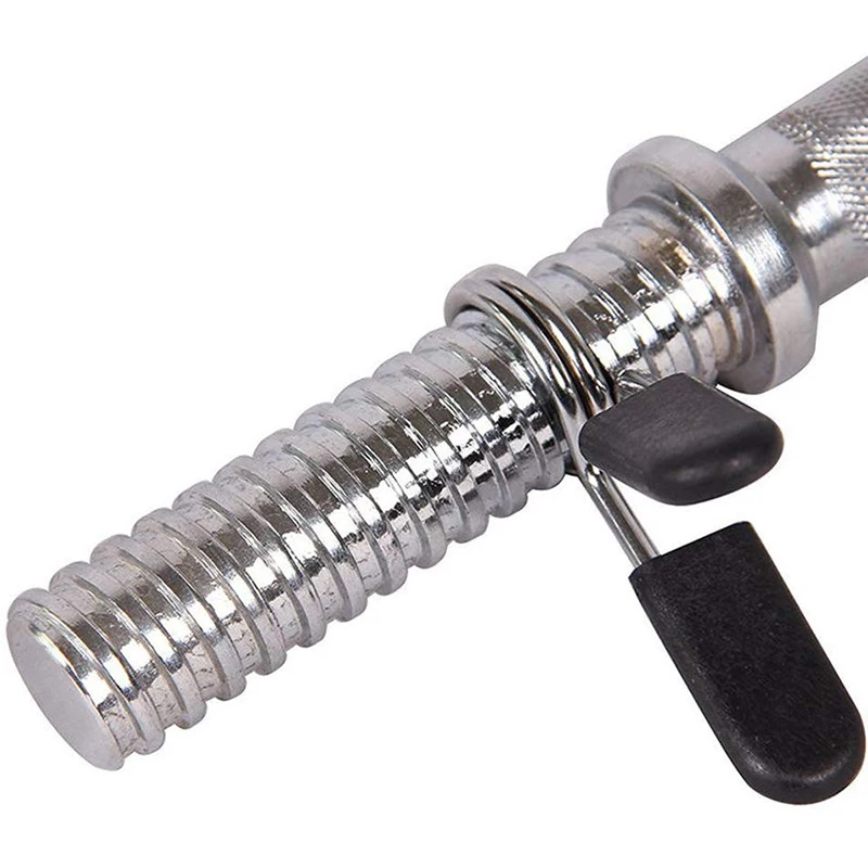 4Pcs Spring Collars Clips Exercise Collar Barbell Clamps for Olympic Bars Dumbbells Fitness Training Gym Equipment