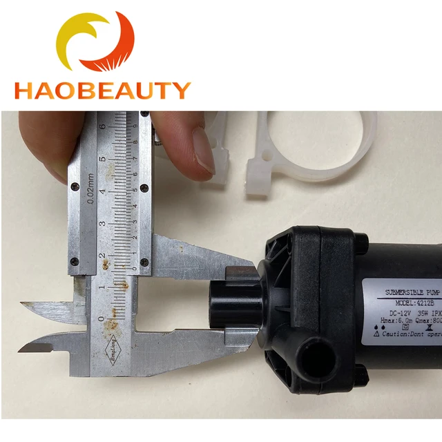 HaoBeauty Brushless DC Water Pump 12VDC 35W for Beauty Equipment Dedicated Water Pump Amphibious 6