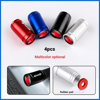 

4PCS Car Badge Wheel Tire Valve Cap Tyre Dust Cap for Suzuki SX4 Swift Jimny IGNIS ALTO Samurai Grand Vitara Baleno Accessories