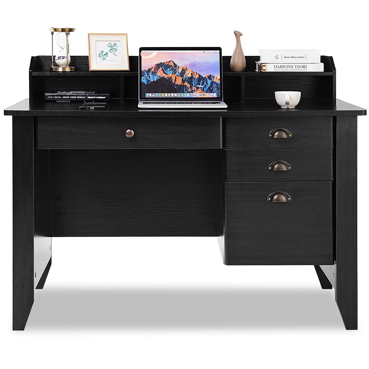 Costway Computer Desk PC Laptop Writing Table Workstation Student - Costway Computer Desk PC Laptop Writing Table Workstation Student