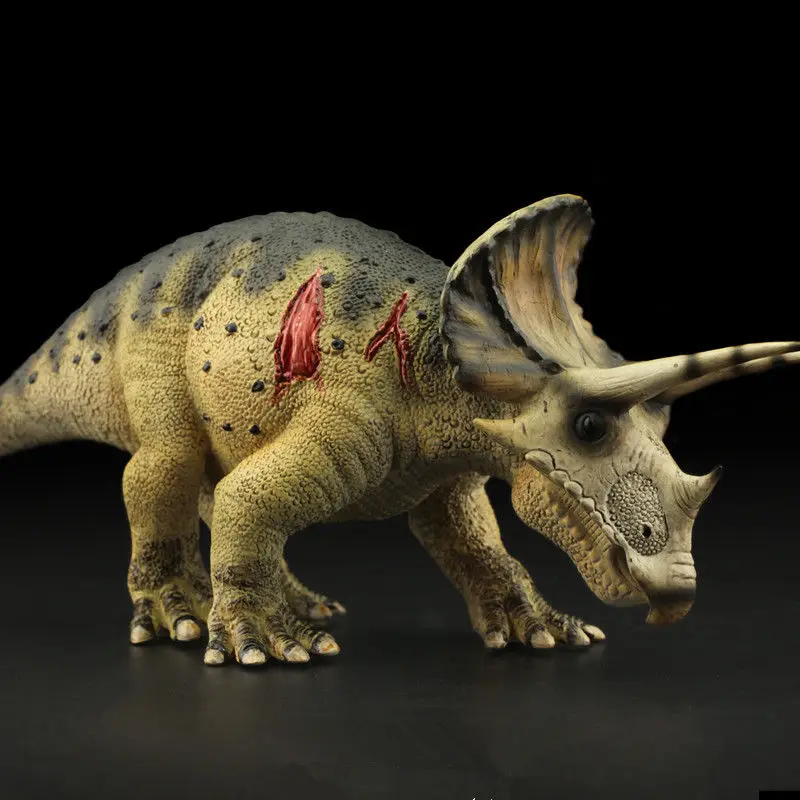 Фигурка динозавра Юрского периода Triceratops Ceratops реалистичная модель животного