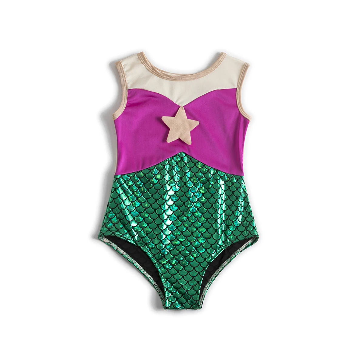 New Kids Mermaid Set Girl Princess Dress Cosplay Costume Swimsuit Princess Pocahont Swimwear Children Costume For Girls Swimsuit aunt and niece matching outfits