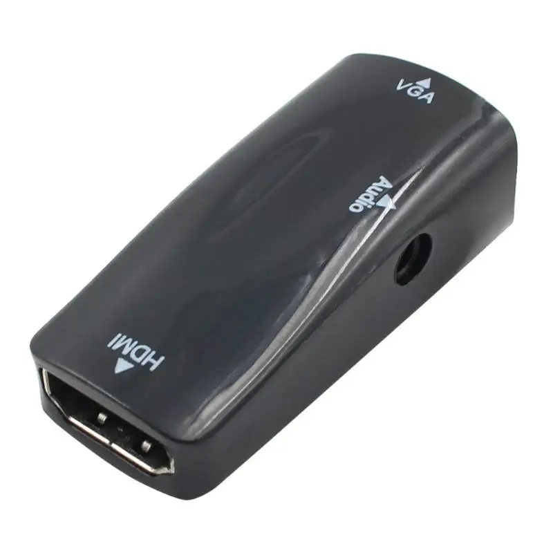 HDMI Женский вставной конвертер для VGA адаптер 1080P с 3,5 мм аудио кабель для ноутбука/мобильного телефона/DVD/планшета/камеры