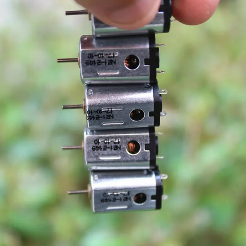 5 шт. FK-N21 12 мм Сильный магнитный DC 3V 3 7 V 35000RPM высокоскоростной Электрический