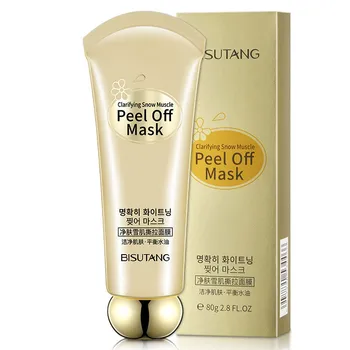 

BISUTANG Peel Off Mask Oil Control Blackhead Remover Peel Off Dead Skin Clean Pores Shrink Masks Skin Care Private Label