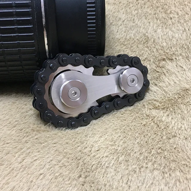 Stainless Steel Sprockets Flywheel FingertipToy Gyro Sprockets Chains