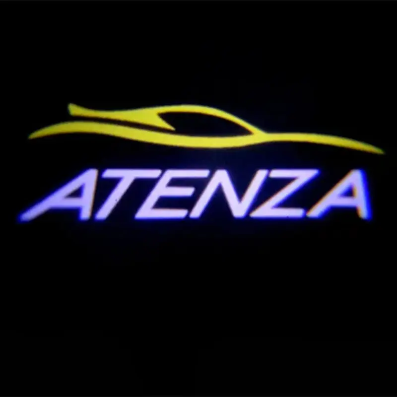 Коричневый Автомобильный приветственный светильник для MAZDA ATENZA 2 шт./компл - Цвет: Коричневый