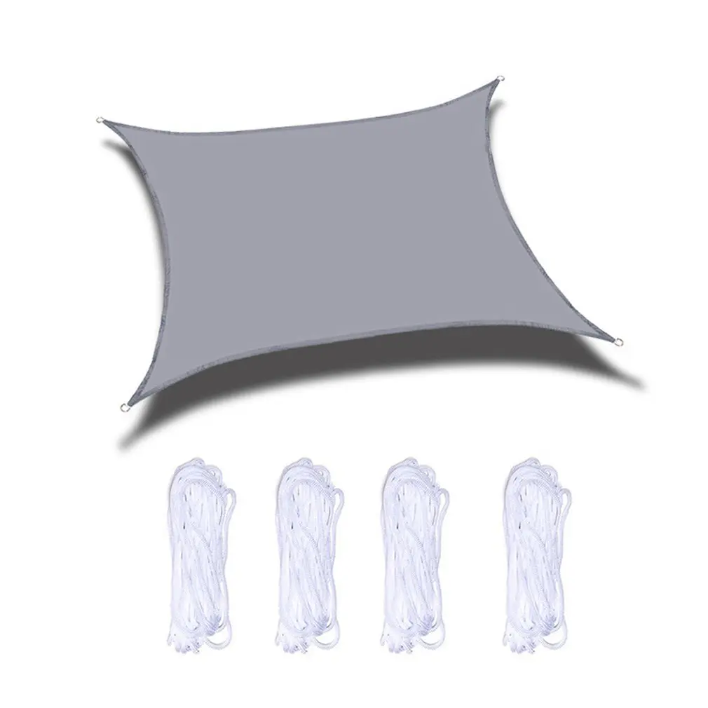 

Four-corner Sails Outdoor Oxford Cloth Shade Sail Net Waterproof and Anti-ultraviolet Shade Sail for Garden