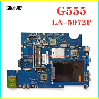 

ESHAKHARE NAWA2 LA-5972P for lenovo G555 laptop motherboard NAWA2 LA-5972P mainboard with Graphics card 100% test work