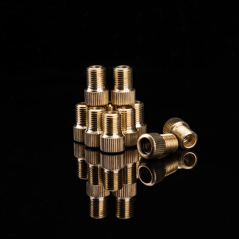 Велосипедный клапан ROCKBROS Presta To Schrader Valve Adapter медный велосипедный воздушный колеса