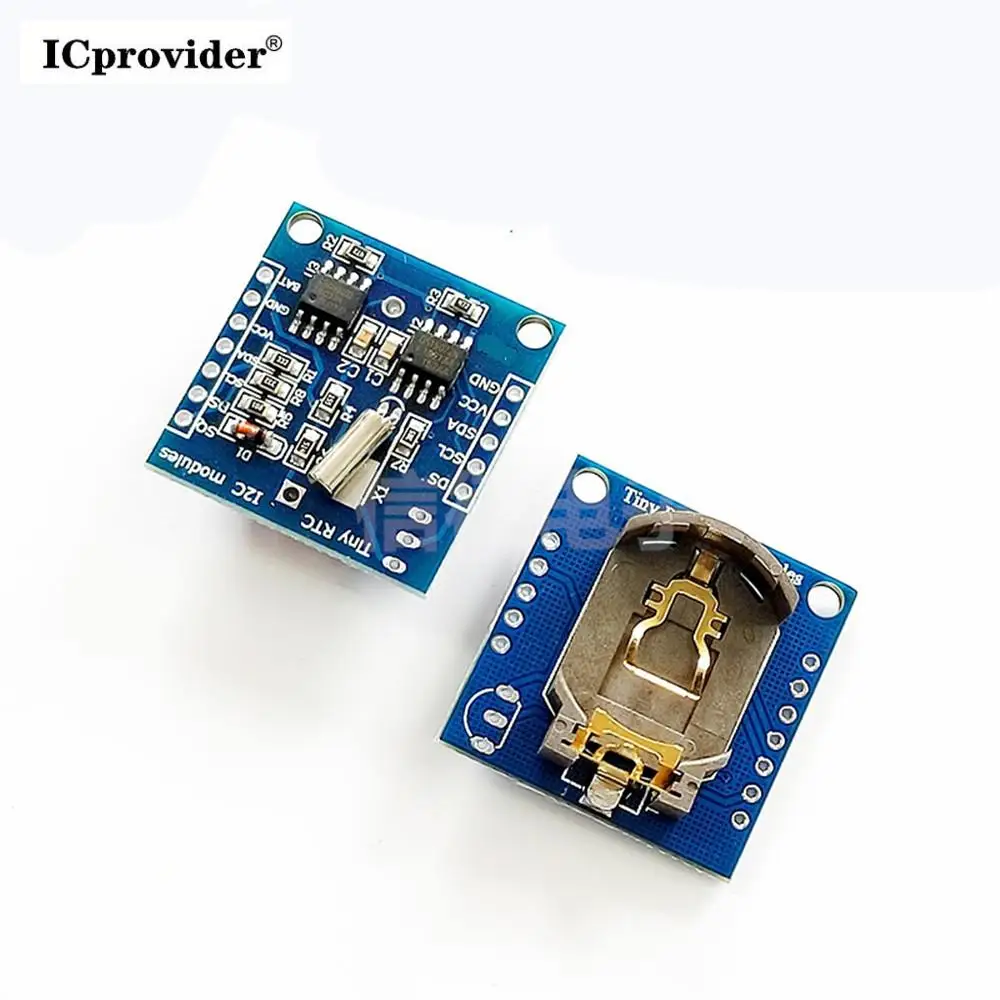 2 шт. маленькие часы-модуль RTC I2C 24C32 DS1307 | Электронные компоненты и принадлежности