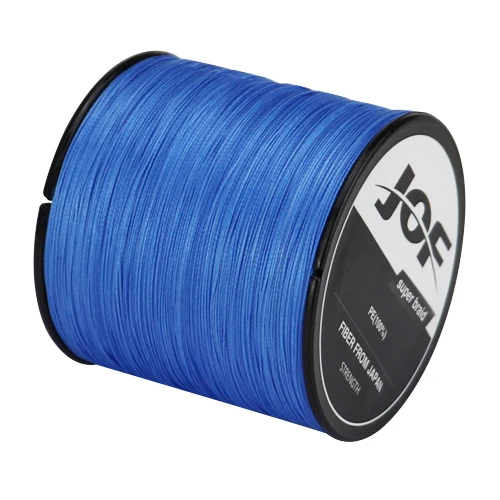 JOF Pesca 4 Strands Braided PE Fishing Line 300M Fly Wire Multifilament Carp Wire Japan Multicolor Tool Sea Line Super Strong Blue