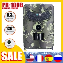 

PR100B Hunting Camera 110° PIR Infrared Wild Trail Camera Animal Observation Recorder Animal Cam Night Vision Wildyard Cams