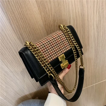 

Women's Handbags PU Leather High Quality Chain Women's Bags Women's Messenger Bags Fashion Flip Bags Women's Shoulder Bags