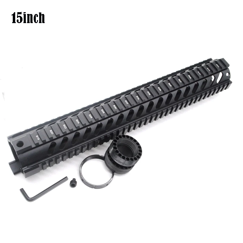 Totrait тактический сверхмощный 4,7, 10,12, 15 дюймов свободный поплавок Quad Rail Handguard.223/5,56 Пикатинни система для AR-15 M16 M4