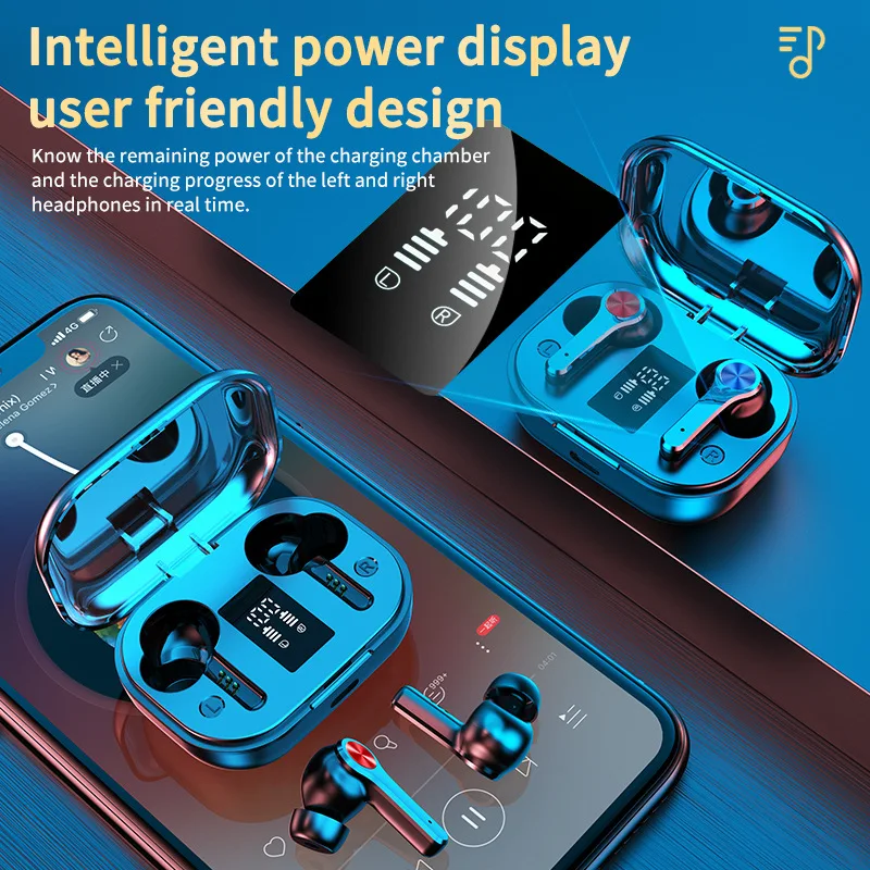 Mini In Ear TWS Bluetooth Wireless Earphone Headphones Freebud Touch Control Sport Headset With Dual Microphone For Mobile Phone