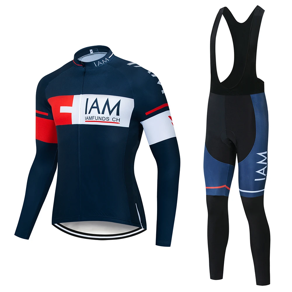 Высокое качество IAM с длинным рукавом команды осенние дышащие топы майки для велоспорта новая одежда для велоспорта с длинным рукавом/Ropa Ciclismo