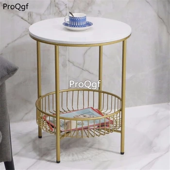 

Ngryise 1 set round style series marble metal minshuku table