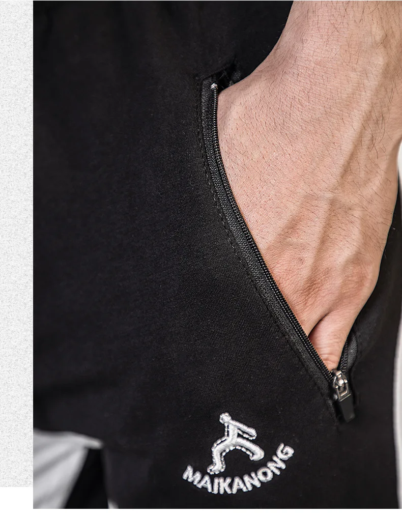 Мышцы Фитнес собаки спорт Европа и Америка pin tiao Slim Fit Брюки Мужчины Бег тренировка Мода