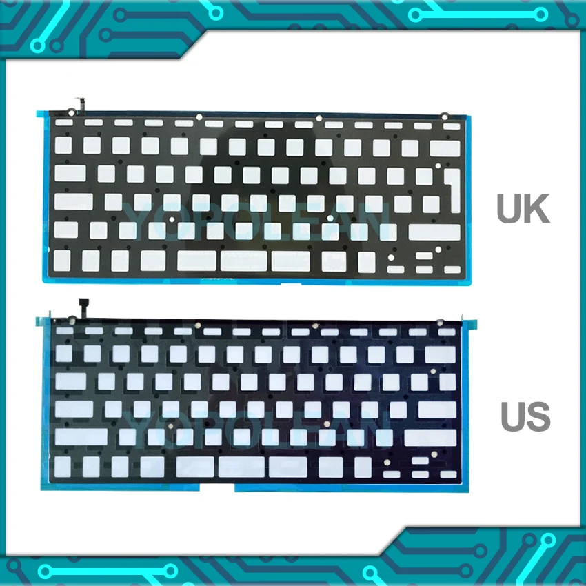 Клавиатура A1502 с подсветкой для Macbook Pro Retina 13 дюймов английская европейская