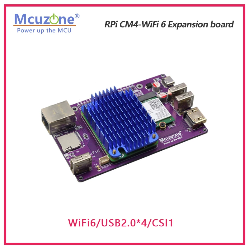 Módulo de Computação Raspberry pi Baseado em Cm4 Placa de Expansão Wi-fi 6e Intel Ax200 Ax210 Pcie M.2 a Key - Imagem 5