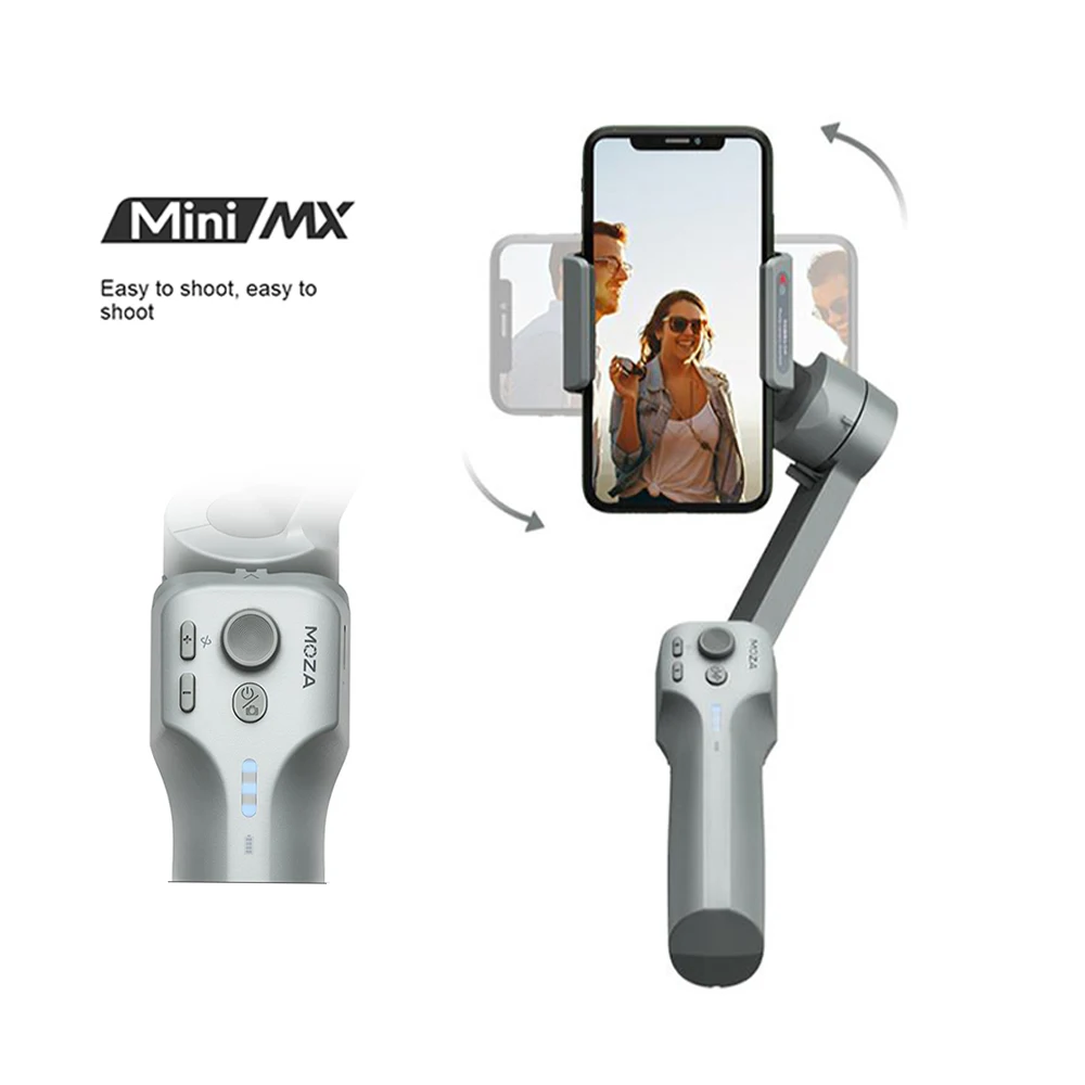 3 осевой Ручной Стабилизатор для селфи iPhone 11 Pro Xs Max Xr X 8 Plus 7 смартфон Galaxy Huawei Moza Mini