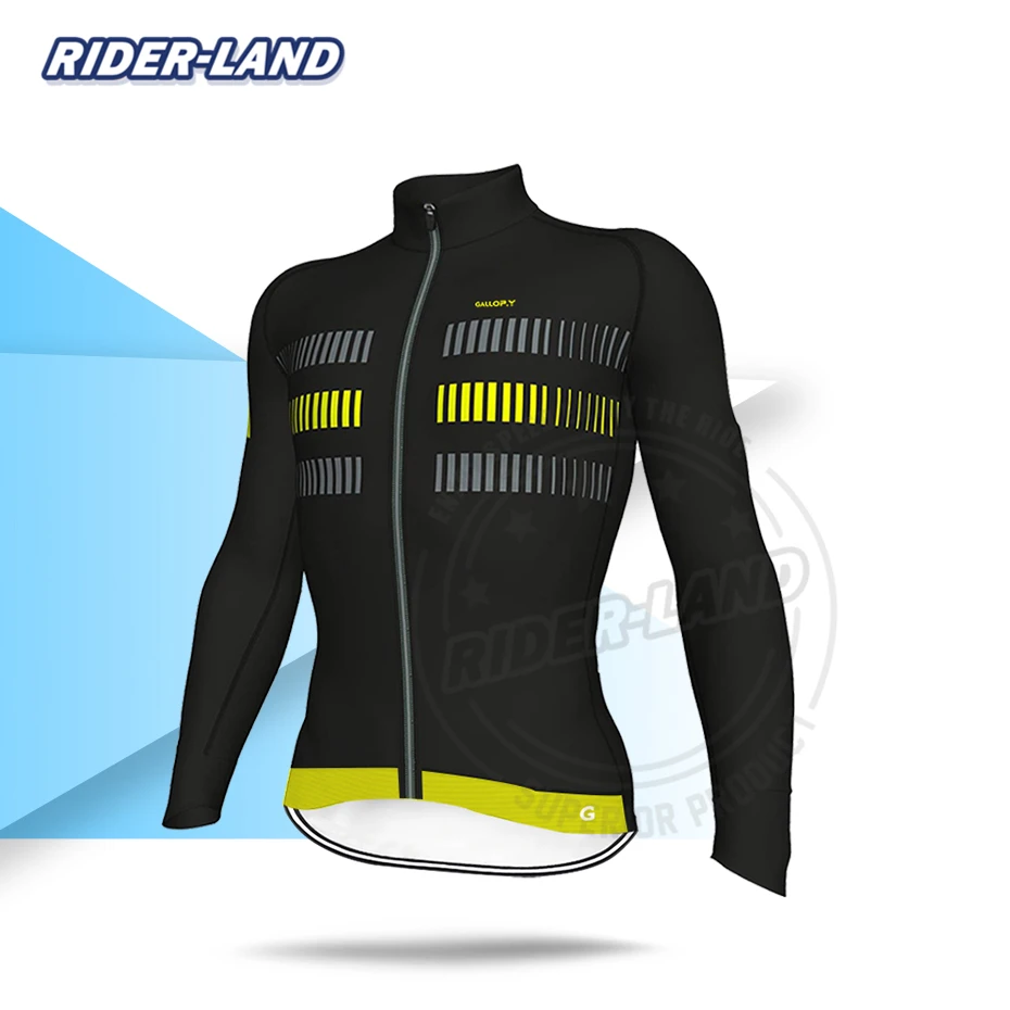 Мужская велосипедная Джерси с длинным рукавом осенние и весенние велосипедные