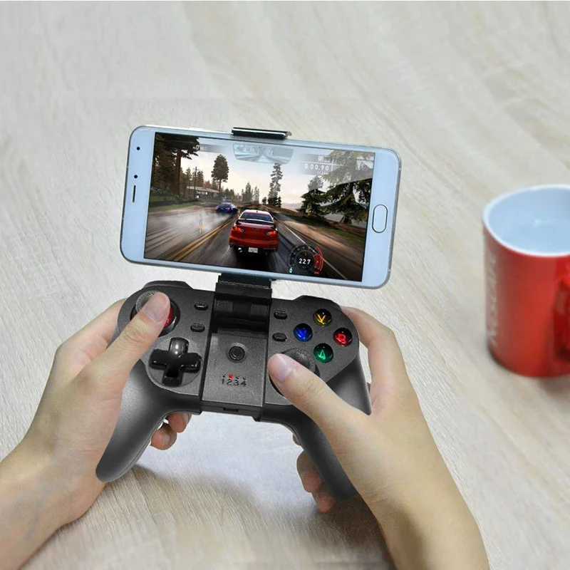 Игровой контроллер для мобильных устройств, беспроводной игровой контроллер для мобильных смартфонов для Iphone, Ipad, Ios, Android, планшетов(600 мАч