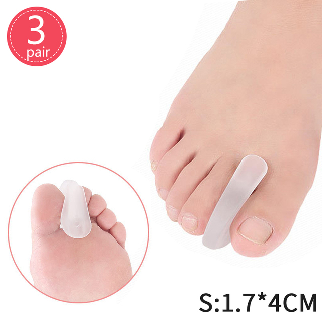 Hallux Valgus Corrector Orthotics Orthopedic Adjuster Toe Separators Finger Toe Straightener Correction Pad Foot Care