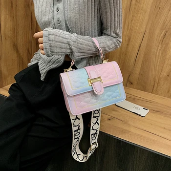 

Women's Handbag New Messenger Bag PU Leather Trend Designer Shoulder Bag Female Travel Brand Ladies Fashion Louis Small Flap Bag