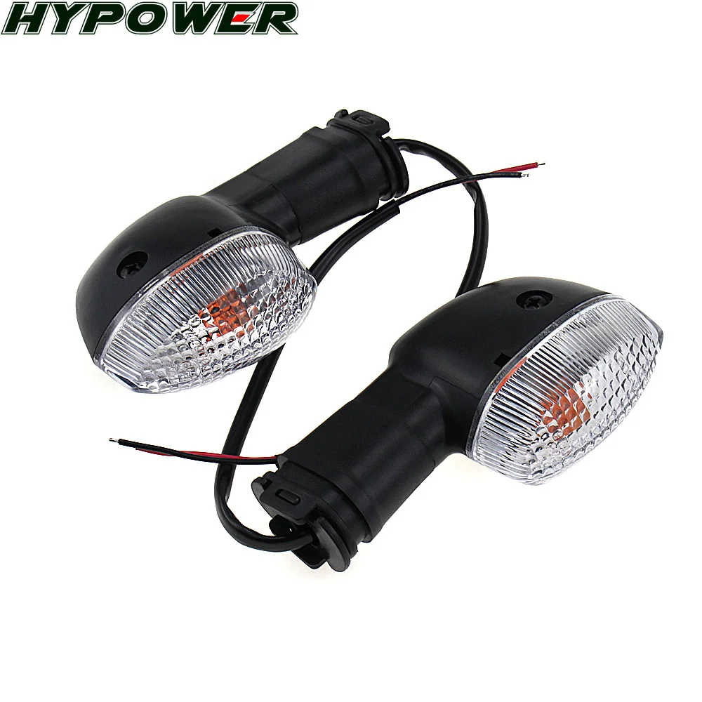 Clear Светильник указателя поворота для YAMAHA WR250X WR250R YBR125 YBR250 FZ-25 FZ-03 YBR 125/250 аксессуары для мотоциклов мигалка индикаторная лампа - Цвет: Clear