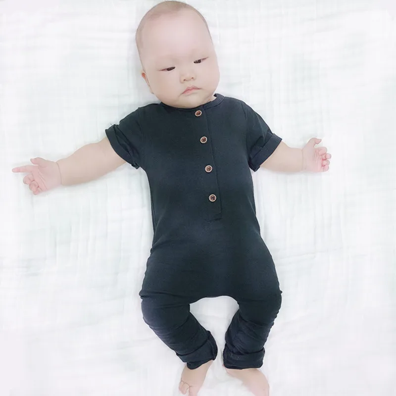 boys black jumpsuit