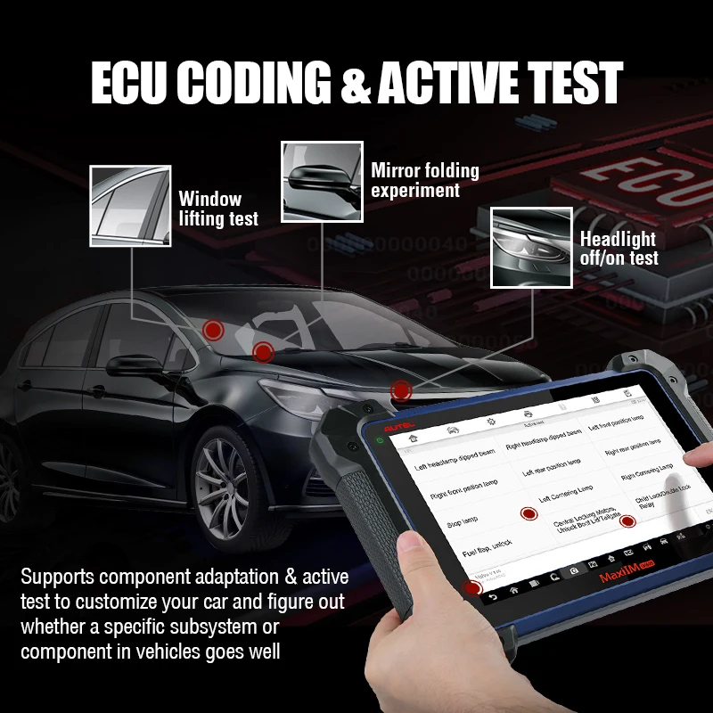 Autel IM608 OBD2 сканер OBDII автомобильный диагностический инструмент Программирование