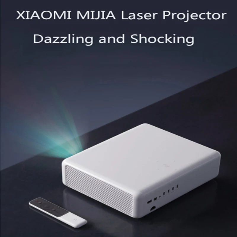 XIAOMI Mijia ALPD3.0 лазерный проектор 2400 ANSI люмен 4k Макс 150 дюймов экран Wifi bluetooth двойной 10 Вт динамик для домашнего кинотеатра