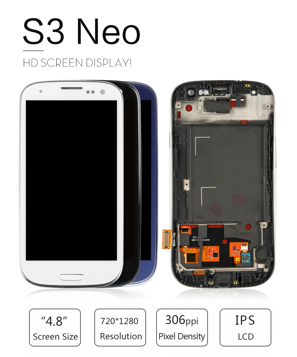 For Samsung Galaxy S3 Neo LCD Display Touch Screen Digitizer For SAMSUNG  Galaxy S3 Neo I9300i I9308i I9301i Replacement Parts|Mobile Phone LCD  Screens| - AliExpress