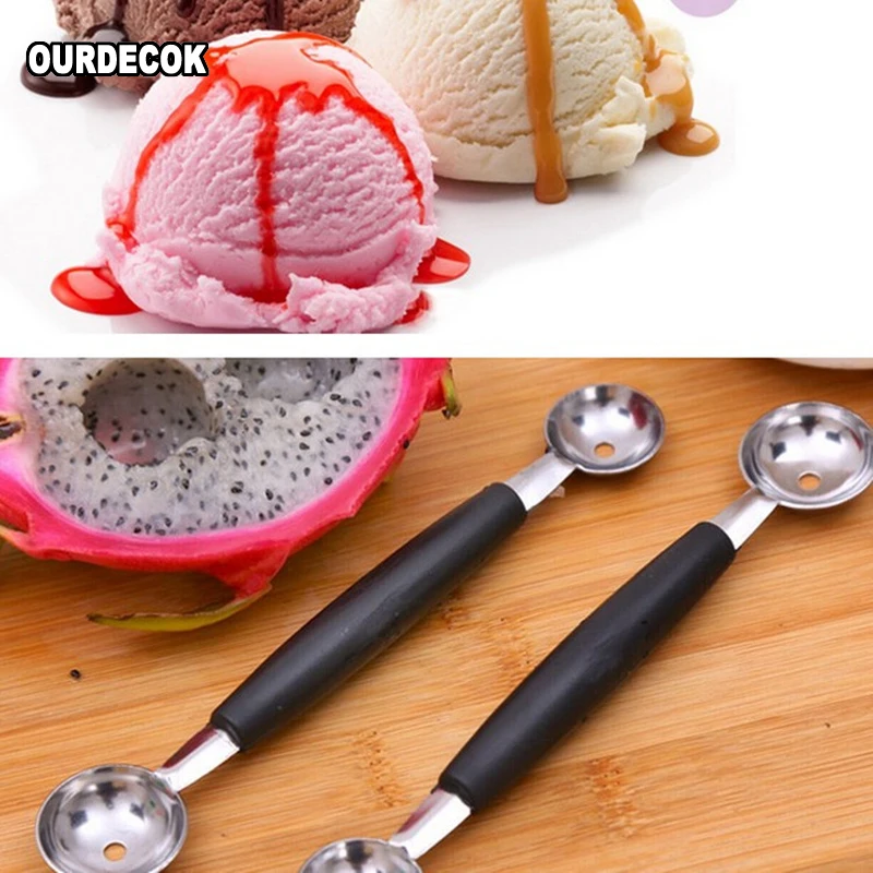 OurDecor двухстороннее фруктовое мороженное ложка шарик баллон дыни длина 18 см